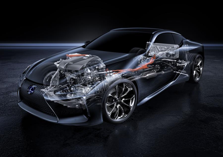 Схема Lexus LC500h 2017 года  (WW) (фото 33 из 40)